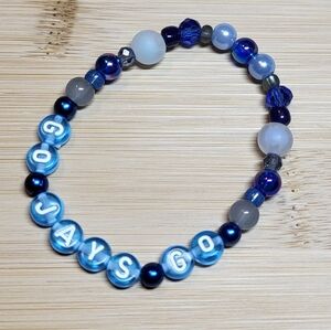 Blue Jays Inspired Fan Bracelet, Youth Sizing